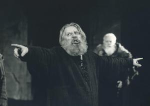 British actor Ted Valentine appears as the lead role in Paul’s production of King Lear. Photo by Roger Katz 