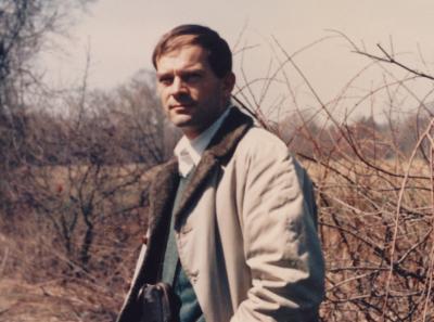 Robert MacArthur ’51 at work in the field, where he found endless inspiration and founded new areas of theoretical ecology.