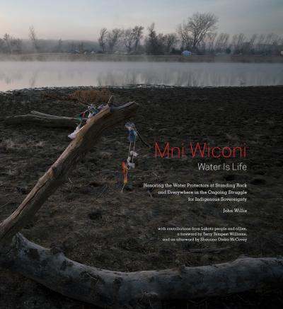 In November, photography professor John Willis published his book Mni Wiconi: Water Is Life (George F. Thompson Publishing), based on his experiences with the Water Protectors at Standing Rock. John’s powerful photographs are complemented by many Lakota voices and those of other allies through interviews, poetry, artwork, music, and historical ephemera. Essays by Terry Tempest Williams and Shaunna Oteka McCovey provide context and insights into age-old problems facing native people. 