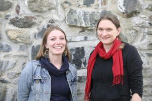 Kate Merrill '02 and Julie Rana '06 both joined the Marlboro community again as visiting faculty, Kate teaching photography and Julie teaching math.