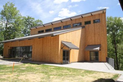 The new Snyder Center for the Visual Arts was dedicated on May 15, following commencement, and was happily populated with students and faculty for the fall semester. 