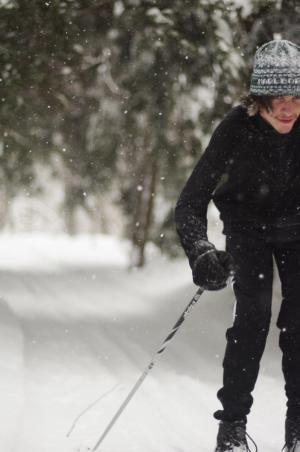 Cross-country skiing is one of several recreational opportunities that will continue to take place in the forest reserve. Photo by Pearse Pinch