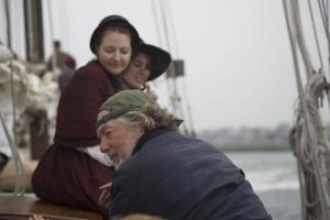 Jay directs his cast during the filming of Peter and John, part of the Movies from Marlboro program. Photo by Willow O’Feral